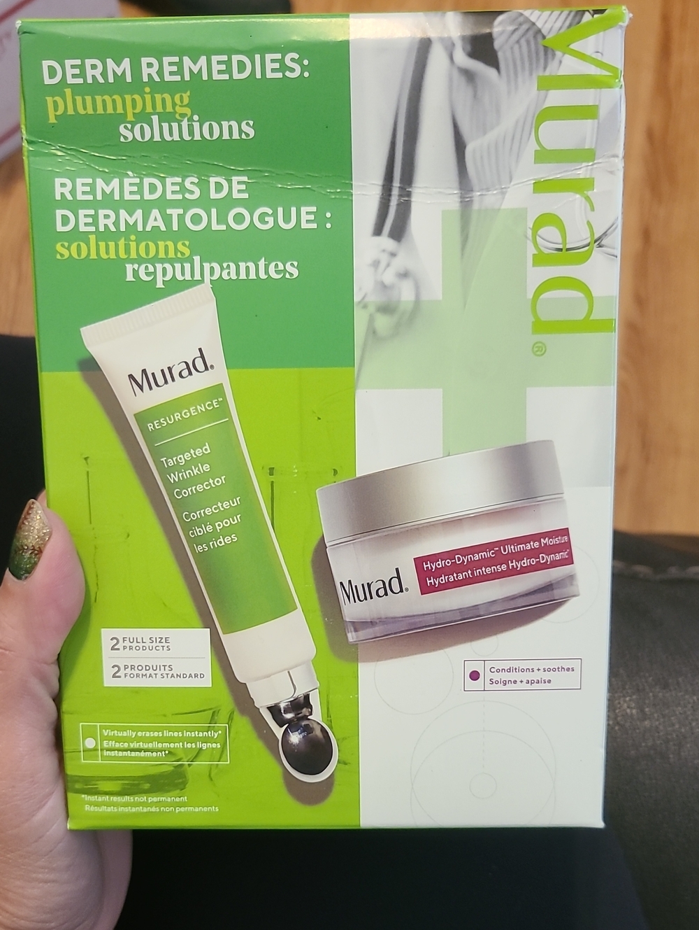 Murad Derm Remedies Plumping Solutions 2 Full Size Products Wrinkle & Hydro-$164